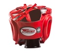 Twins Kopfschutz HGL-10 Leder, Rot