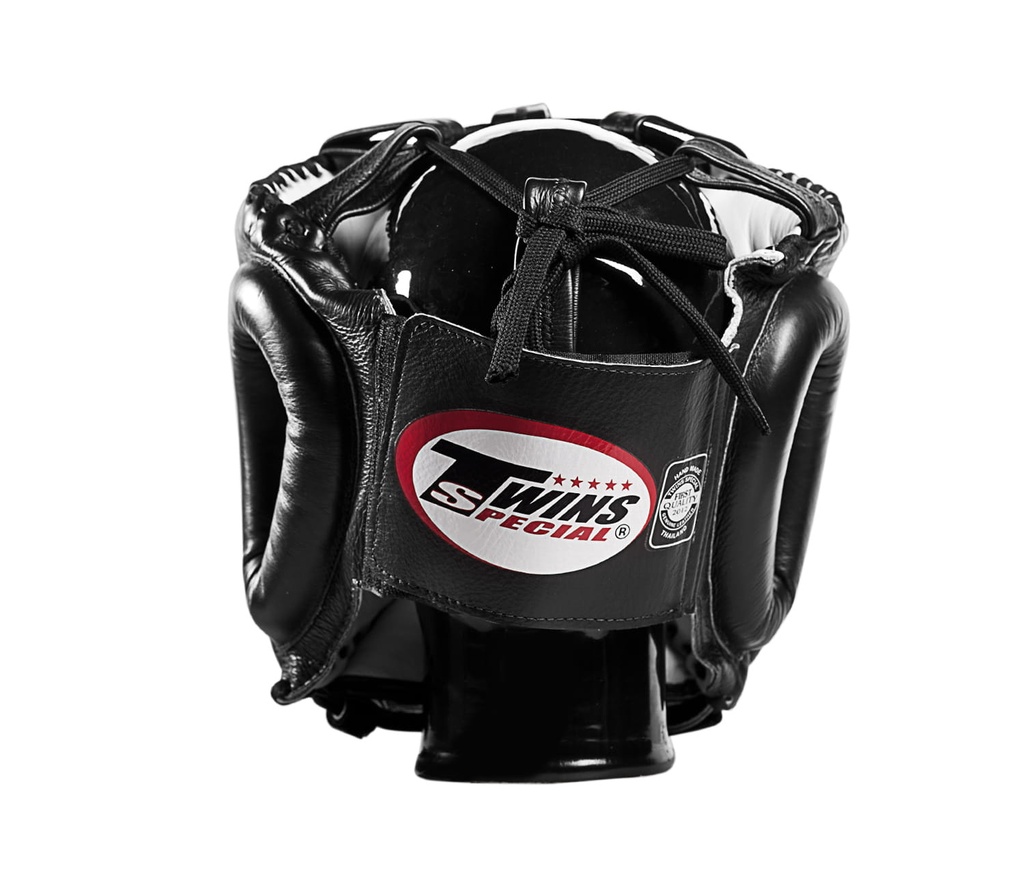 Twins Kopfschutz HGL-10 Leder, Schwarz