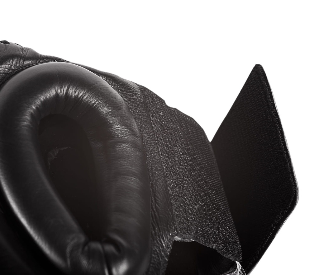 Twins Kopfschutz HGL-10 Leder, Schwarz