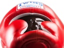 Twins Kopfschutz HGL-3 Leder, Rot