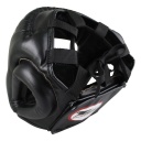 Twins Kopfschutz HGL-3 Leder, Schwarz