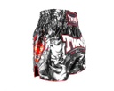 Twins Muay Thai Shorts Kabuki, Schwarz