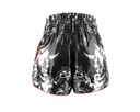 Twins Muay Thai Shorts Kabuki, Schwarz