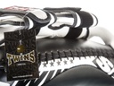 Twins Thai Pads Curved KPL-12, Schwarz-Weiss