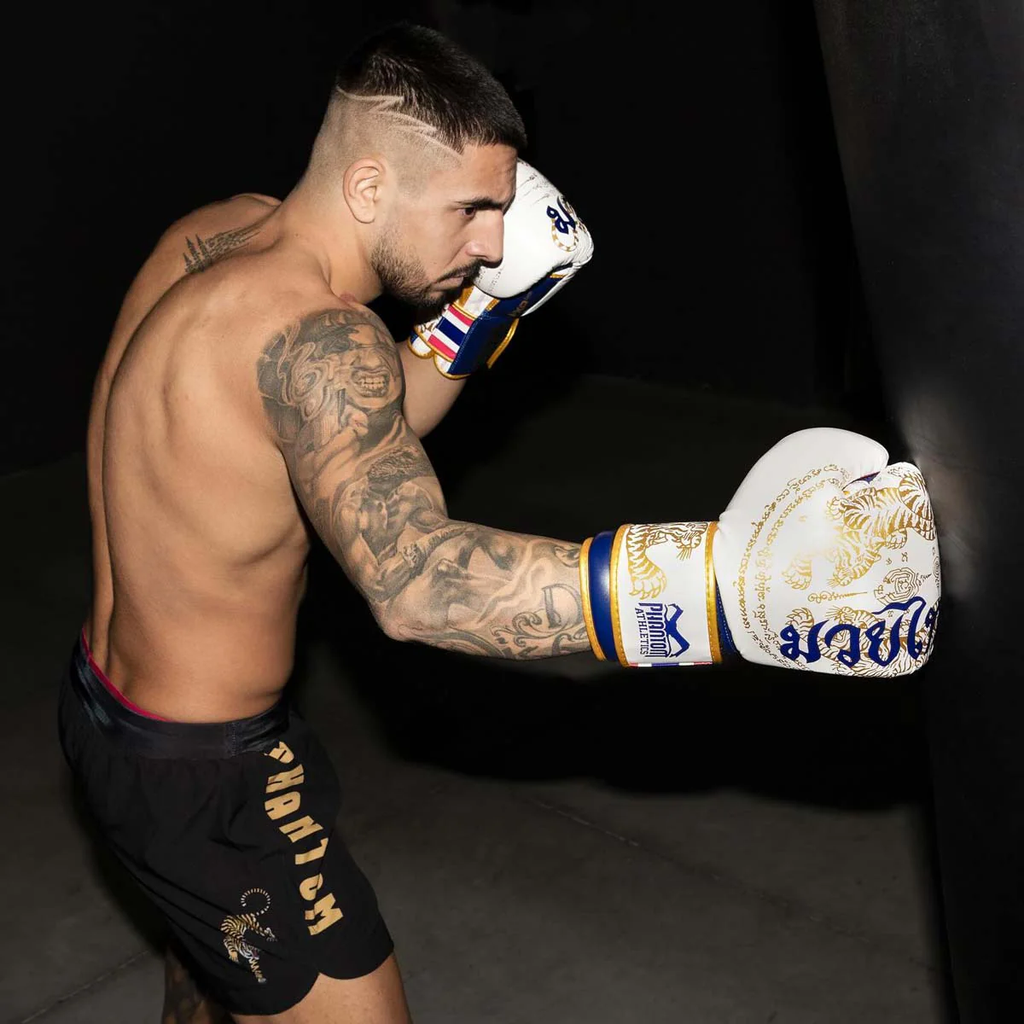 Phantom Boxhandschuhe Muay Thai LE, Weiß
