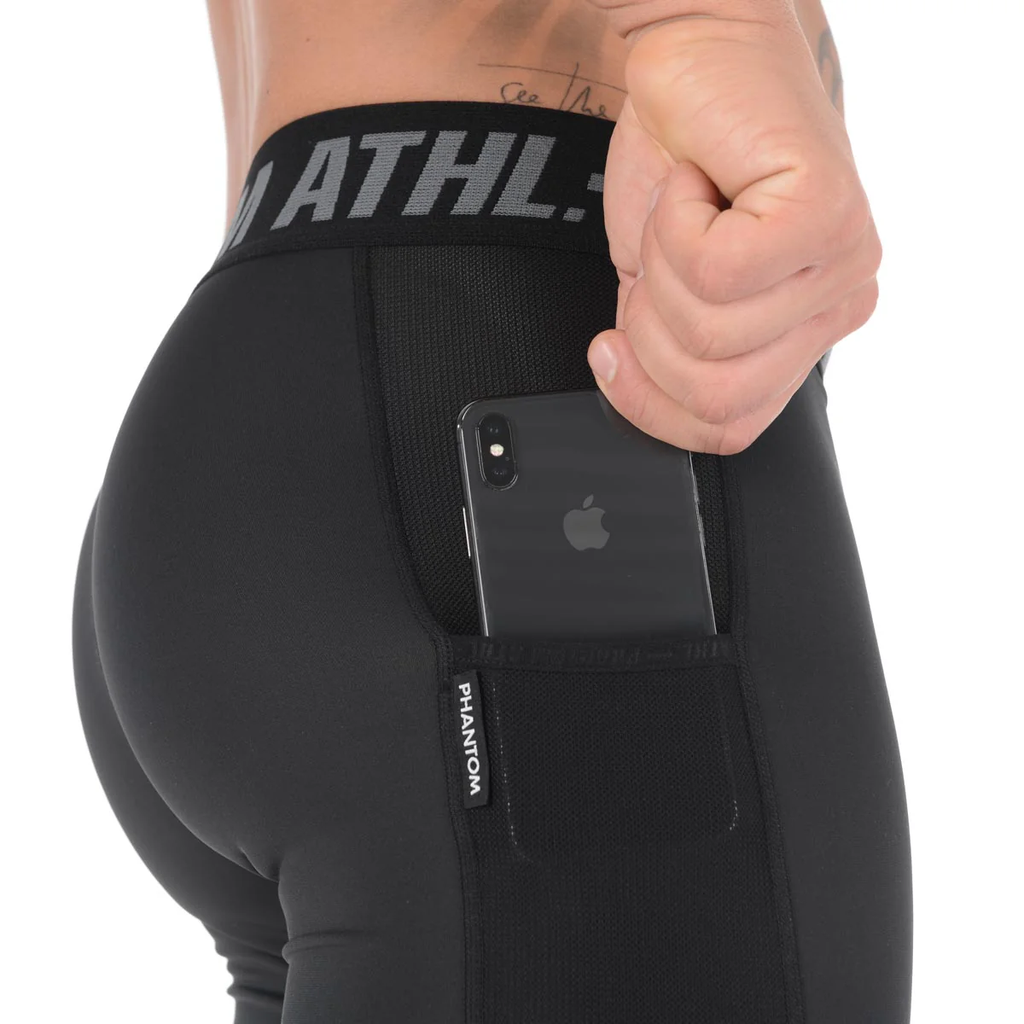 Phantom Compression Shorts Tactic, Schwarz