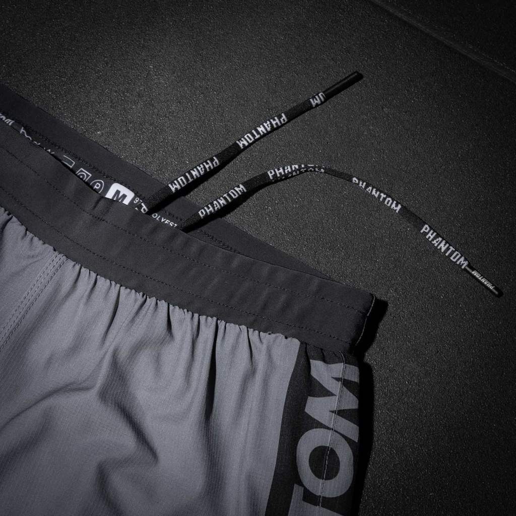Phantom Fight Shorts Fusion 2in1, Grau