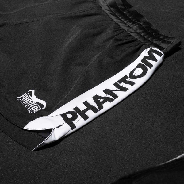 Phantom Fight Shorts Fusion Apex, Schwarz