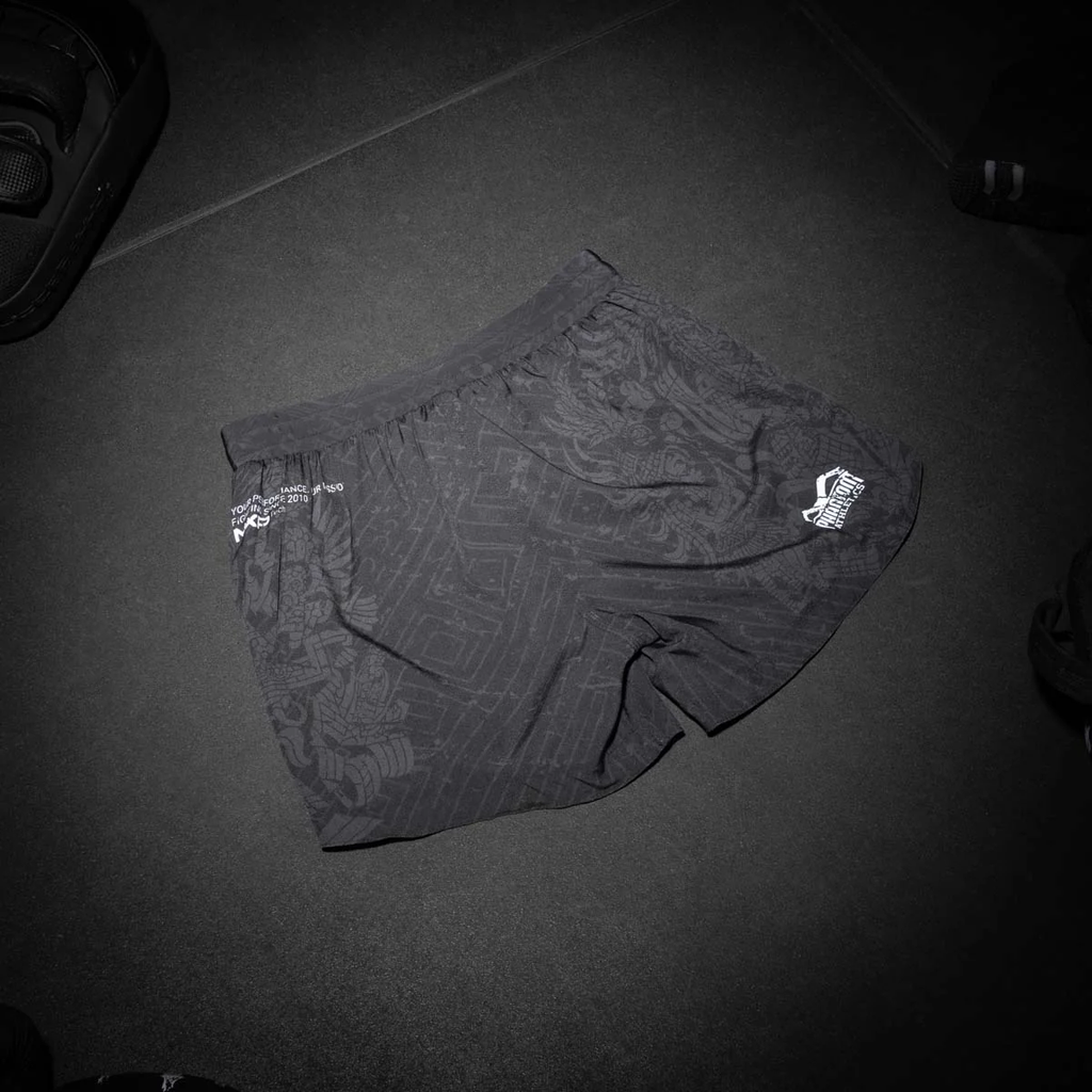 Phantom Fight Shorts Fusion Aztec, Schwarz