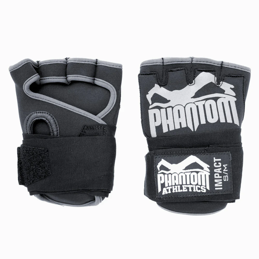 Phantom Innenhandschuhe Impact Gel, Schwarz