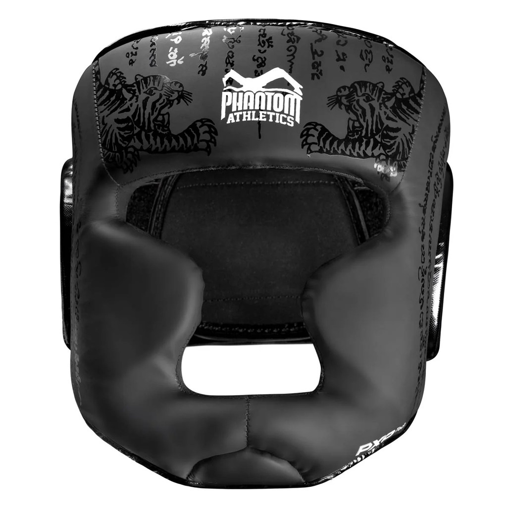 Phantom Kopfschutz Muay Thai, Schwarz