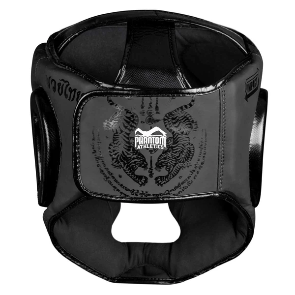 Phantom Kopfschutz Muay Thai, Schwarz