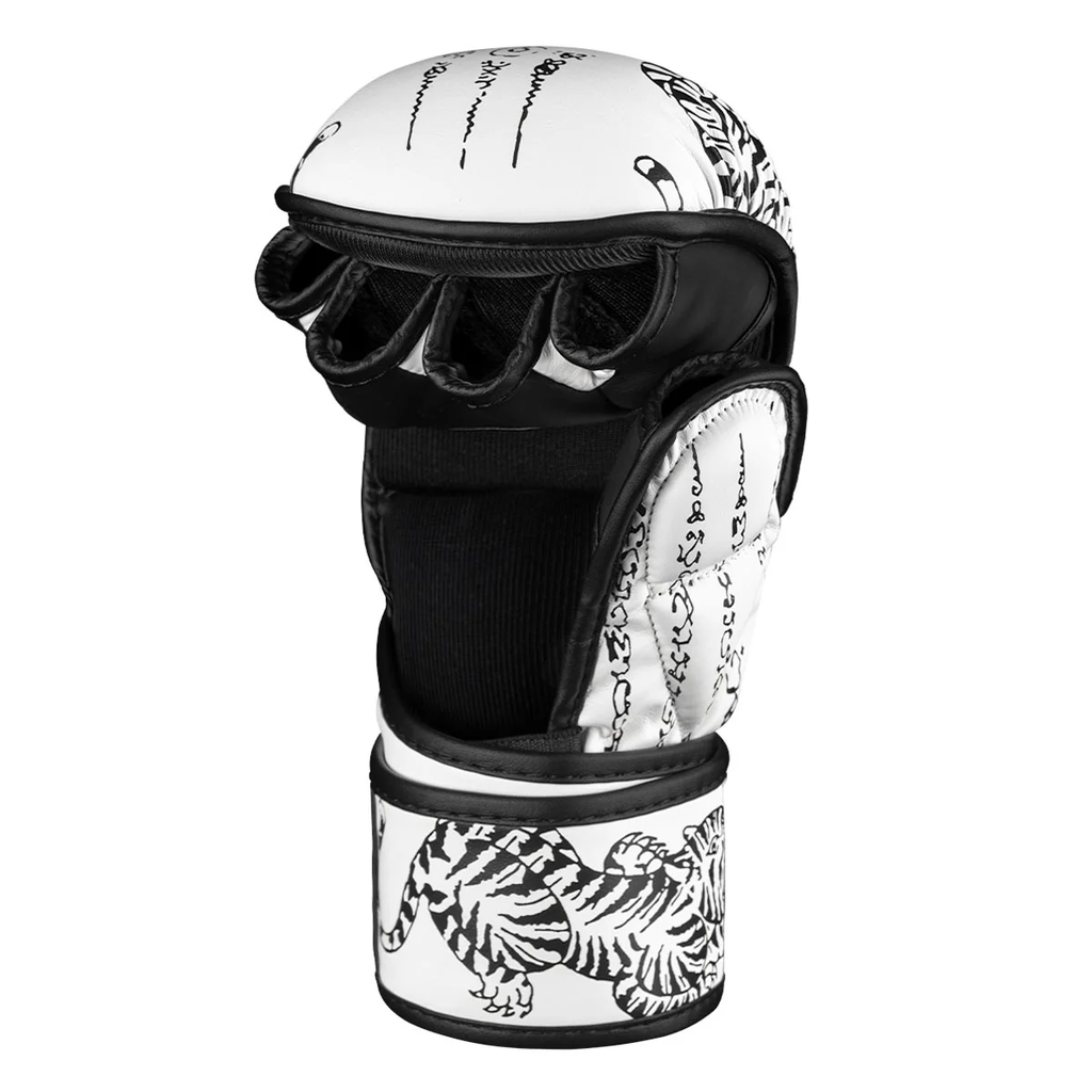 Phantom MMA Handschuhe Sparring Muay Thai LE, Weiß-Silber