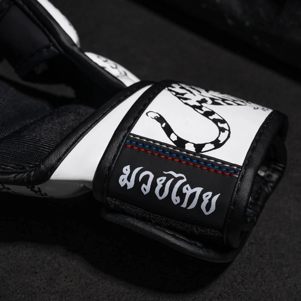 Phantom MMA Handschuhe Sparring Muay Thai LE, Weiß-Silber