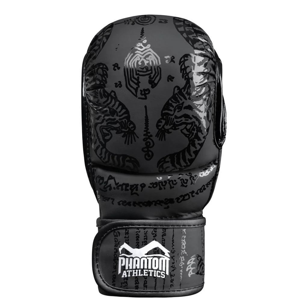 Phantom MMA Handschuhe Sparring Muay Thai, Schwarz