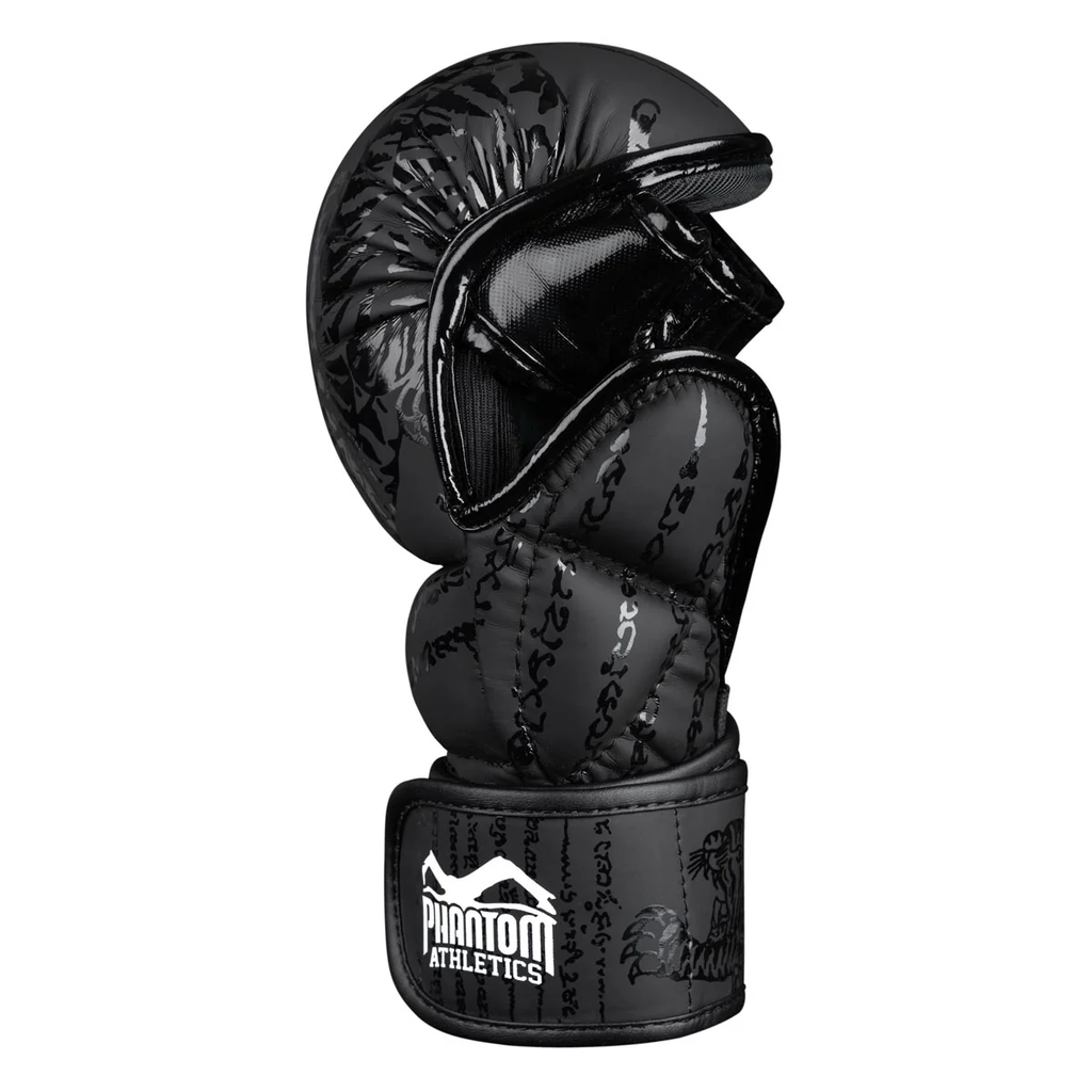 Phantom MMA Handschuhe Sparring Muay Thai, Schwarz