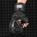 Phantom MMA Handschuhe Sparring Muay Thai, Schwarz