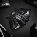 Phantom Muay Thai Shorts Sak Yant, Schwarz-Weiß