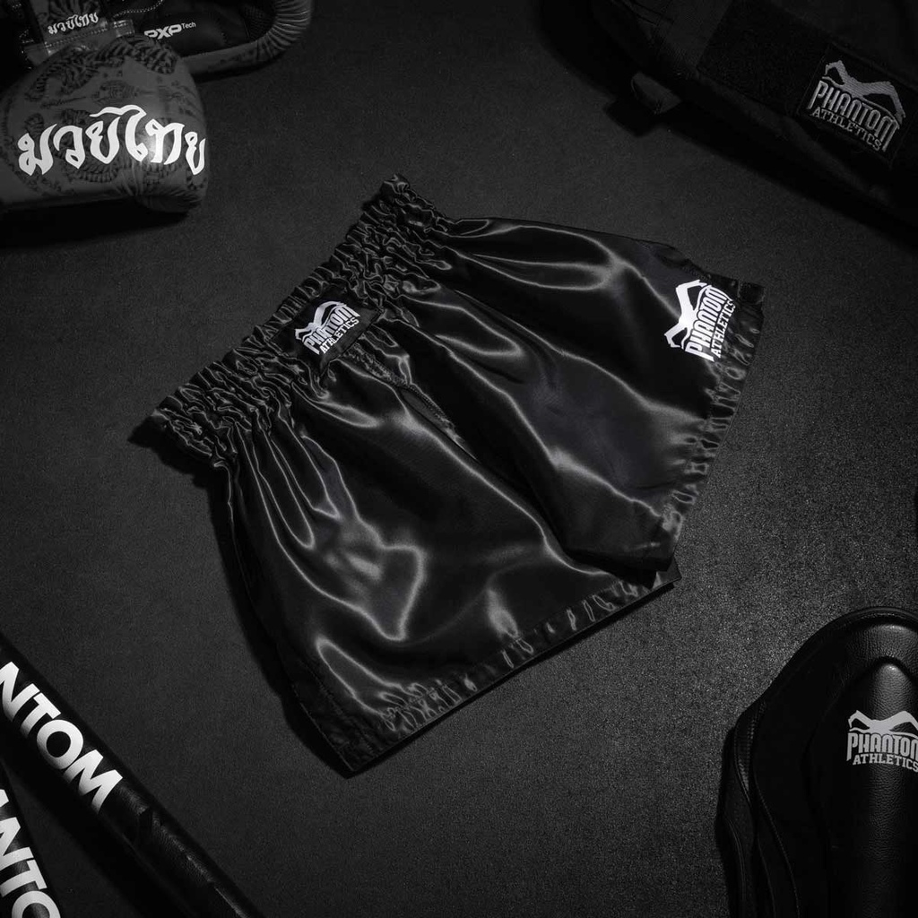 Phantom Muay Thai Shorts Team, Schwarz