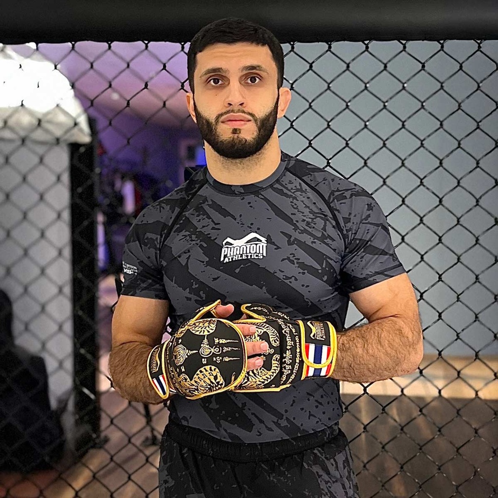 Phantom Rash Guard Evo Camo Tiger, Schwarz-Grau