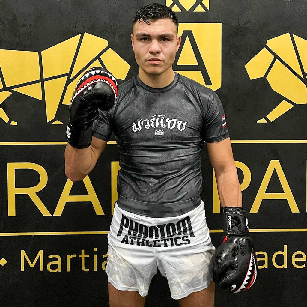 Phantom Rash Guard Muay Thai, Schwarz