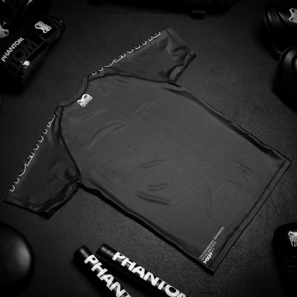 Phantom Rash Guard Ranked, Schwarz