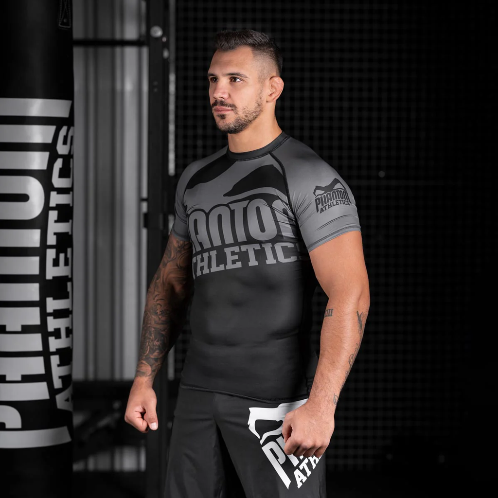 Phantom Rash Guard Supporter, Schwarz