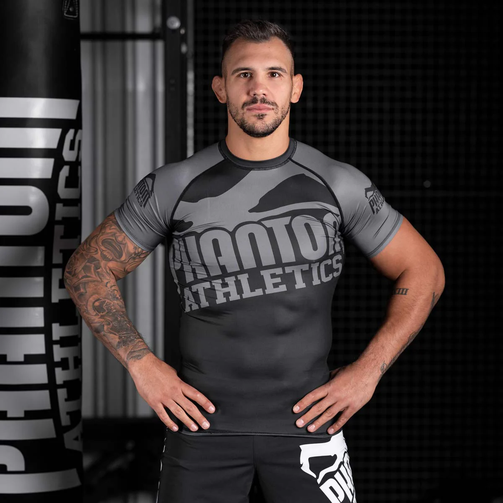 Phantom Rash Guard Supporter, Schwarz