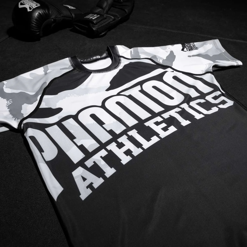 Phantom Rash Guard Warfare Urban Camo, Schwarz