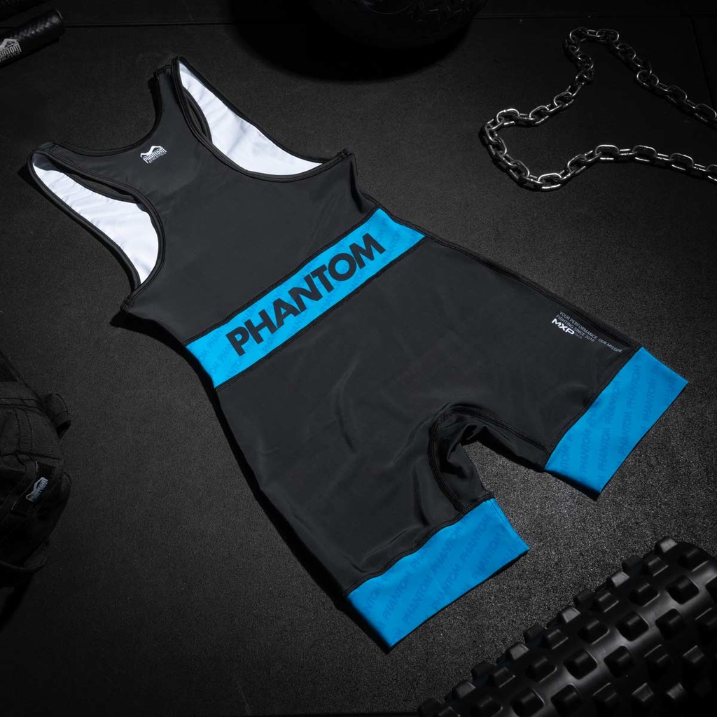 Phantom Ringertrikot Set Raptor Kids, Schwarz-Blau + Schwarz-Rot