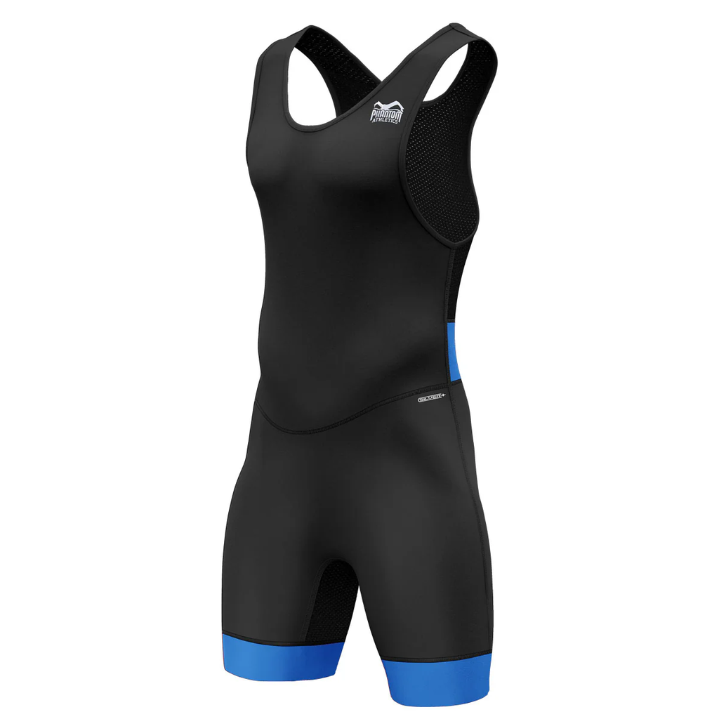 Phantom Ringertrikot Set Storm, Schwarz-Blau + Schwarz-Rot