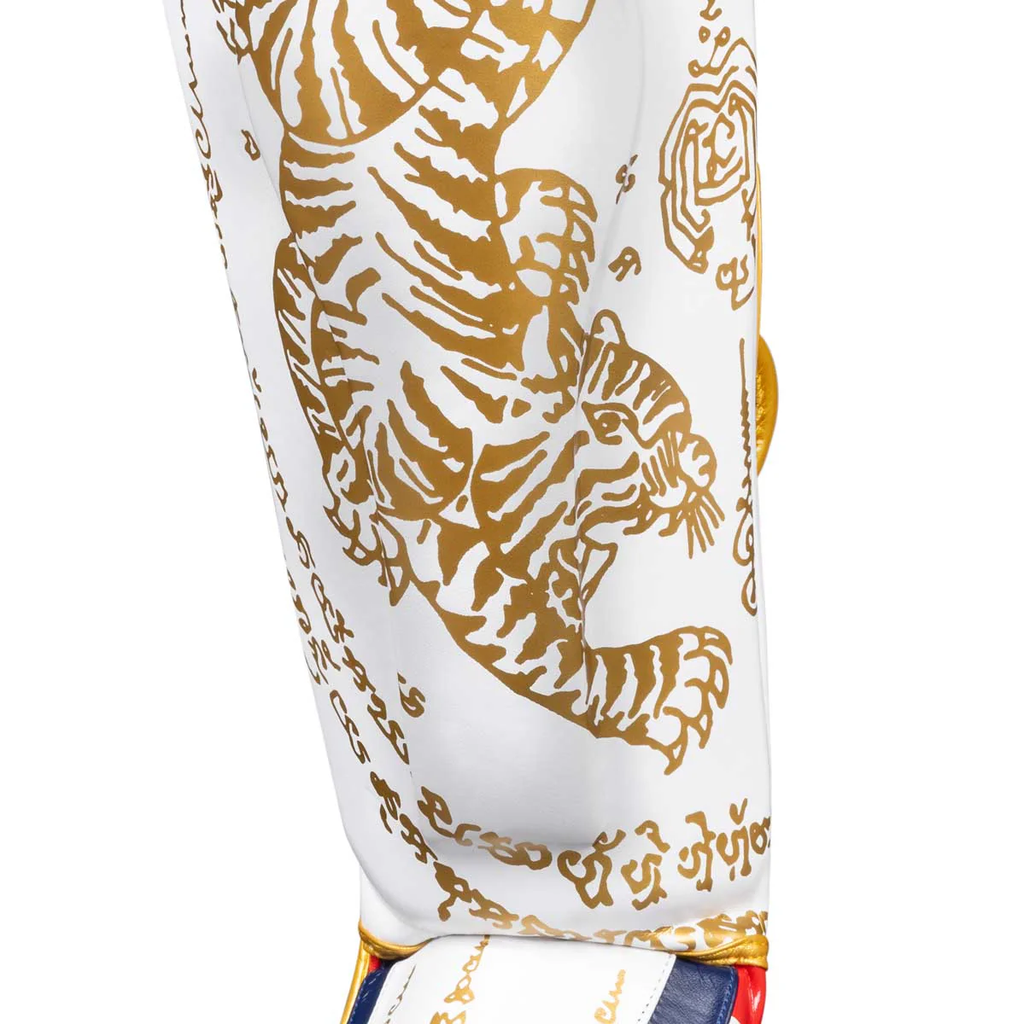 Phantom Schienbeinschoner Muay Thai LE, Weiß