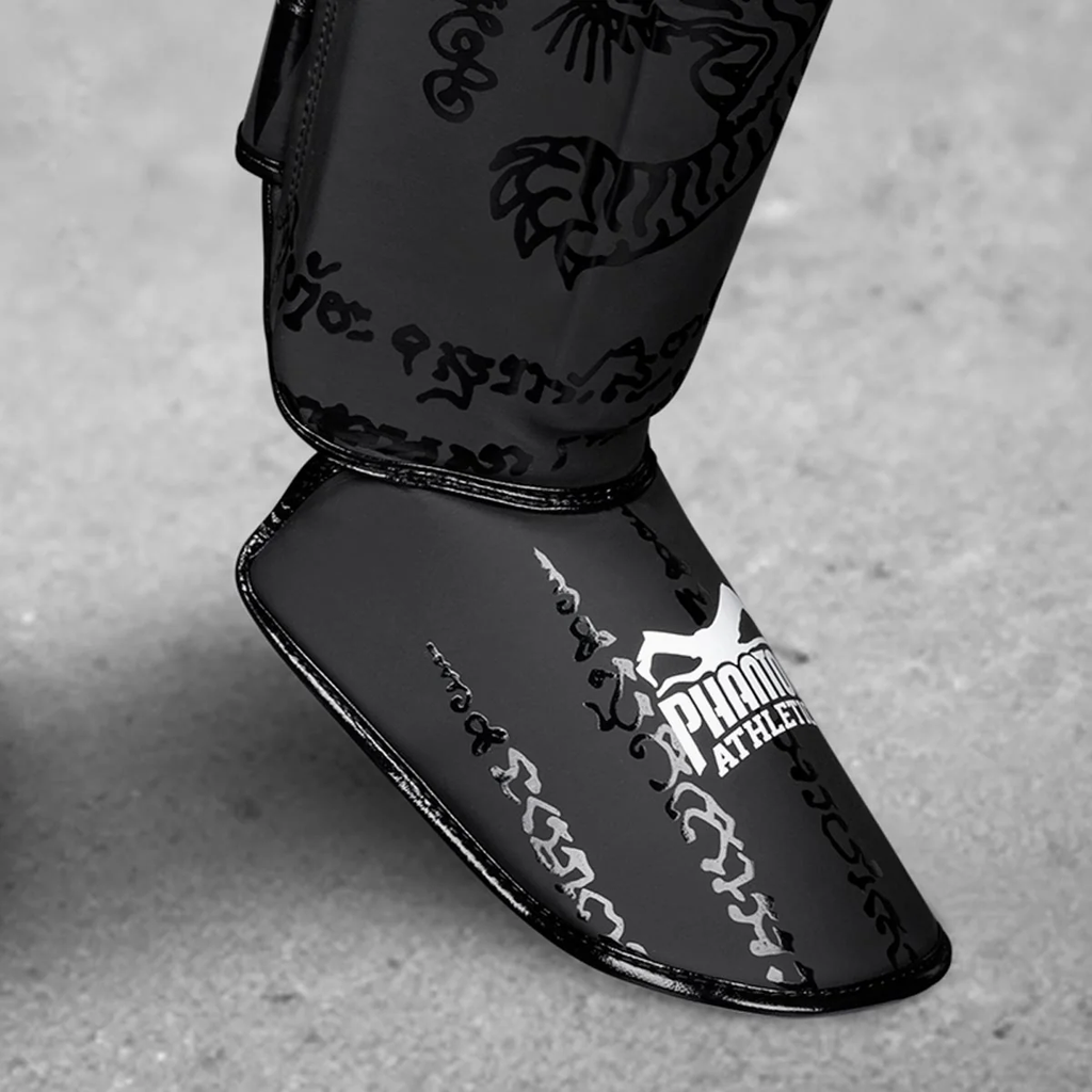 Phantom Schienbeinschoner Muay Thai, Schwarz