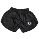 Booster Muay Thai Shorts Retro Hybrid Kids, Schwarz
