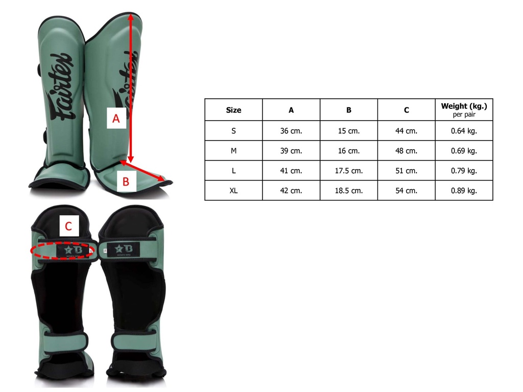 Fairtex Schienbeinschoner X Booster, Schwarz