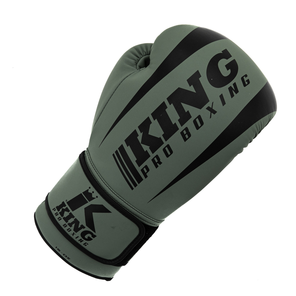 King Pro Boxing Boxhandschuhe Revo, Dunkelgrün