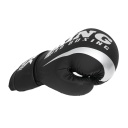 King Pro Boxing Boxhandschuhe Revo, Schwarz-Silber