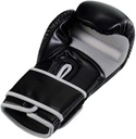King Pro Boxing Boxhandschuhe Revo, Schwarz-Weiß