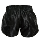 King Pro Boxing Muay Thai Shorts Retro Hybrid 1, Schwarz