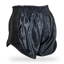 King Pro Boxing Muay Thai Shorts Retro Mesh 1, Schwarz