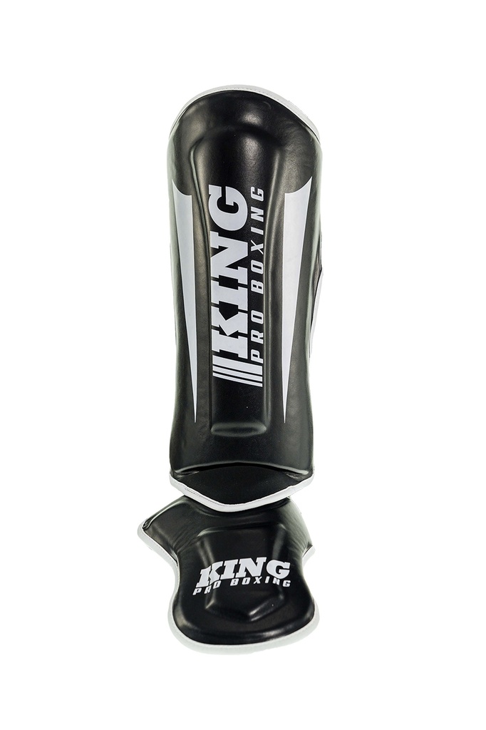King Pro Boxing Schienbeinschoner Revo, Schwarz-Weiß