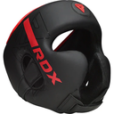 RDX Kopfschutz F6 Kara, Schwarz-Rot