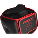 RDX Kopfschutz F6 Kara, Schwarz-Rot
