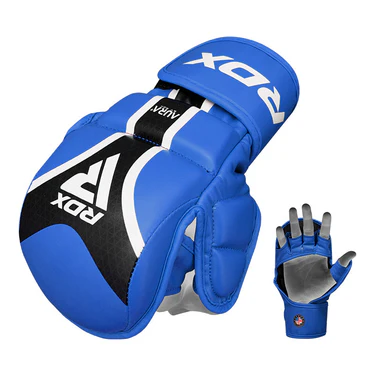 RDX MMA Handschuhe Sparring Aura Plus T17, Blau