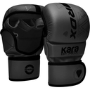 RDX MMA Handschuhe Sparring F6 Kara, Schwarz