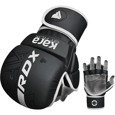 RDX MMA Handschuhe Sparring F6 Kara, Schwarz-Weiß