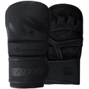 RDX MMA Handschuhe Sparring T15, Schwarz