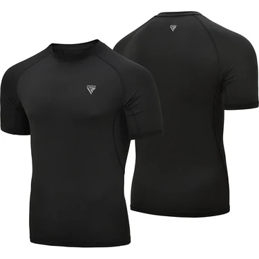 RDX Rash Guard T15, Schwarz