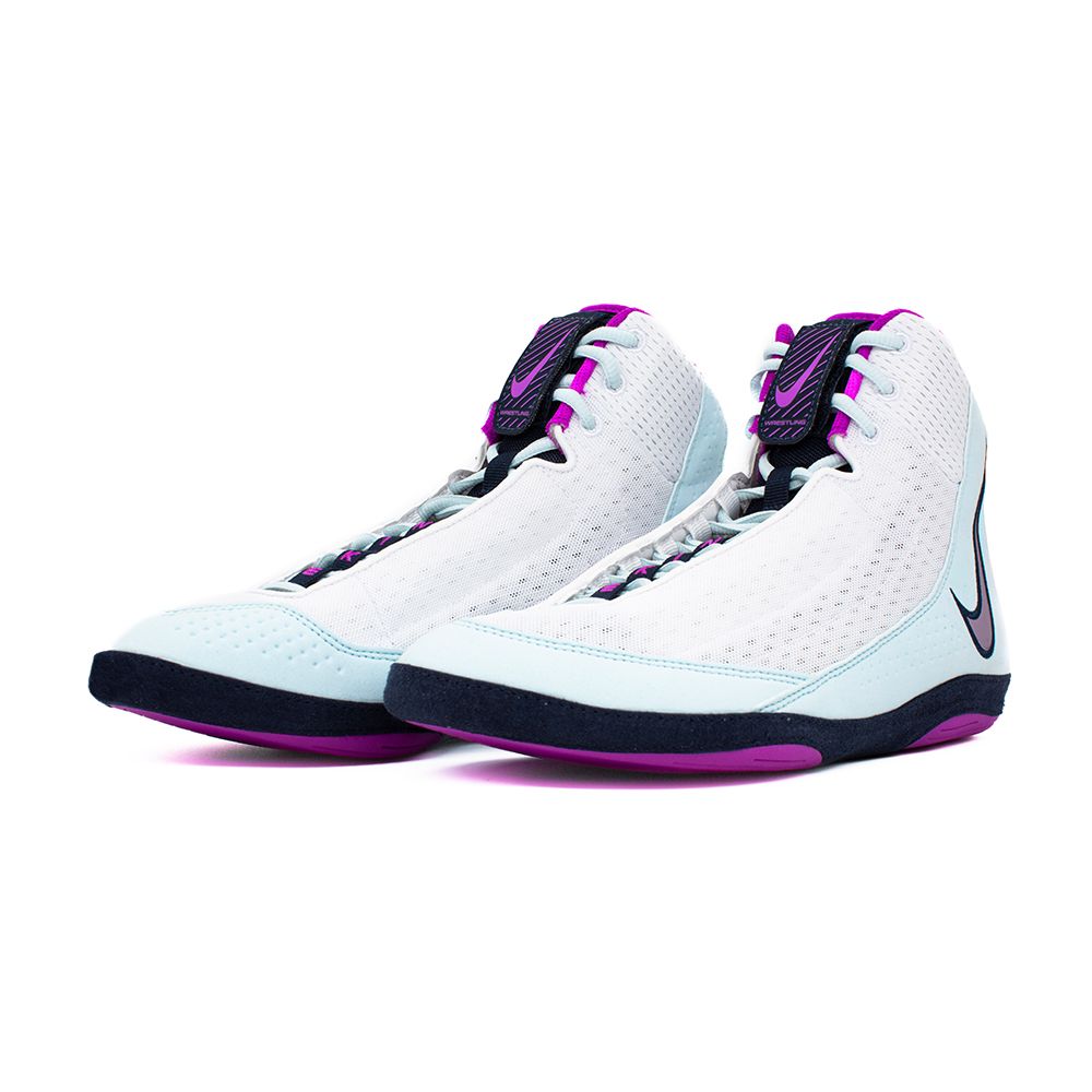 Nike Ringerschuhe Inflict 4, Weiß-Lila 3