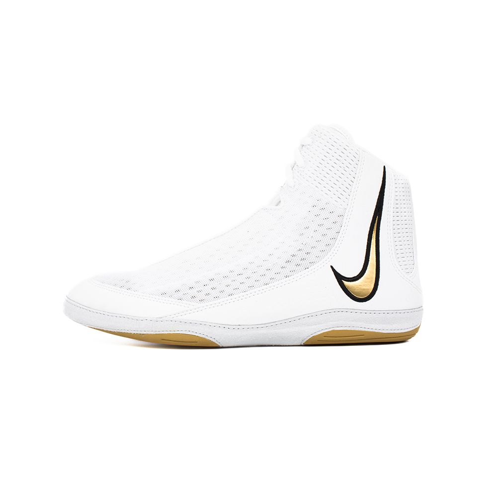 Nike Ringerschuhe Inflict 4, Weiß-Gold 2